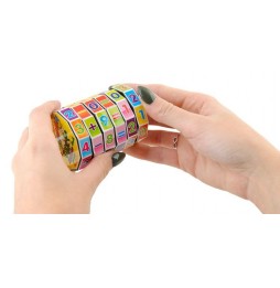 KOSTKA EDUKACYJNA WALEC MATEMATYCZNY UKŁADANKA