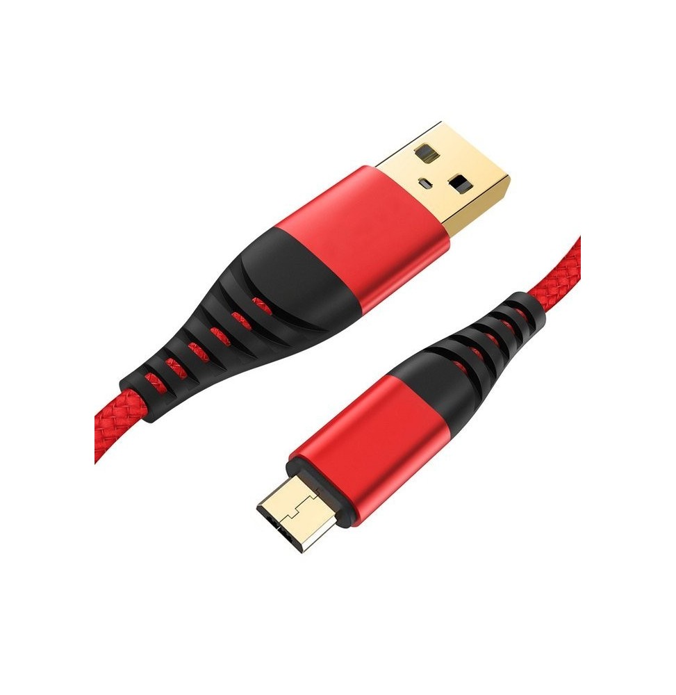 MICRO-USB | WZMOCNIONY KABEL USB QUICK CHARGE 3.0