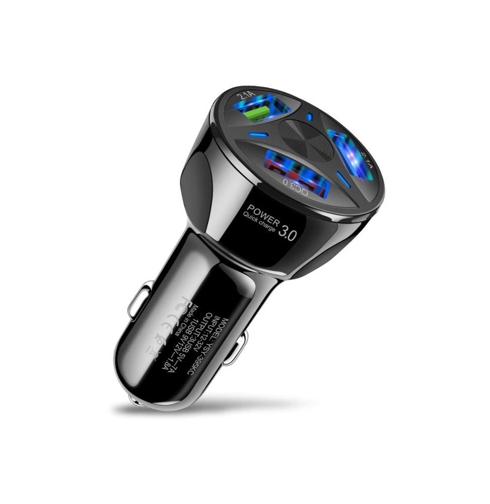 ŁADOWARKA SAMOCHODOWA 3XUSB | QUICK CHARGE 3.0