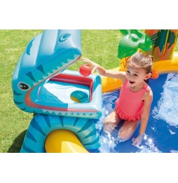 BASEN OGRODOWY PLAC ZABAW ZJEŻDŻALNIA PIŁKI INTEX