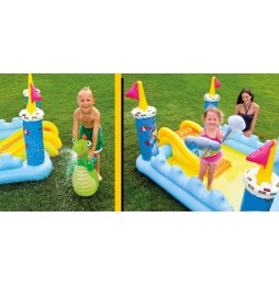 BASEN WODNY PLAC ZABAW BRODZIK ZAMEK INTEX