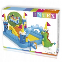 BASEN WODNY PLAC ZABAW BRODZIK ZAMEK INTEX