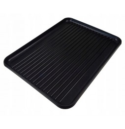 SUSZARKA DO NACZYŃ DUŻA STOJĄCA CZARNA OCIEKACZ