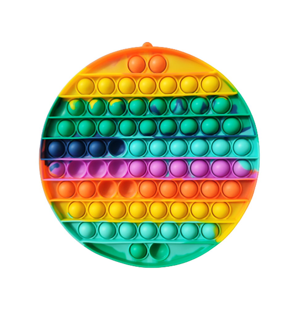 POP IT KOŁO XL PUSH BUBBLE  ZABAWKA GRA ANTYSTRESOWA SENSORYCZNA