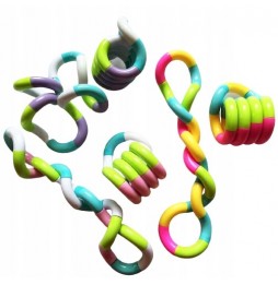 Wężyk Antystresowy Fidget Twist Zabawka Antystresowa