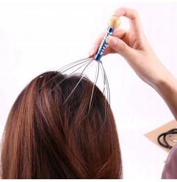 MASAŻER DRAPACZKA DO GŁOWY MASAŻ CIAŁA WŁOSÓW AJURWEDYJSKI