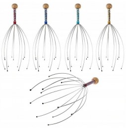 MASAŻER DRAPACZKA DO GŁOWY MASAŻ CIAŁA WŁOSÓW AJURWEDYJSKI