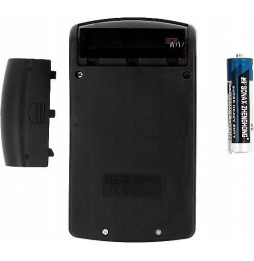 Kalkulator Szkolny Mały Kieszonkowy Biurowy Czarny