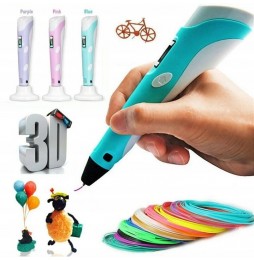 Długopis Drukarka 3D PEN Zestaw Wkłady 110m GRATIS