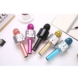 Mikrofon Bezprzewodowy dla Dzieci do Śpiewania Karaoke Bluetooth Głośnik