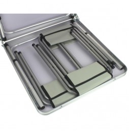 ZESTAW STÓŁ TURYSTYCZNY ROZKŁADANY OGRODOWY 4 KRZESŁA