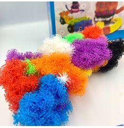 Rzepy Czepy Klocki Kulki Kolorowe Kreatywne 400 el