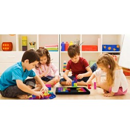 Zabawka POP IT Bąbelki TETRIS Układanka Puzzle 3w1