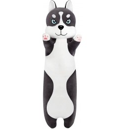 Długa Poduszka Pies HUSKY Maskotka Pluszowa 65cm