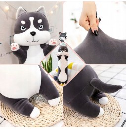 Długa Poduszka Pies HUSKY Maskotka Pluszowa 65cm