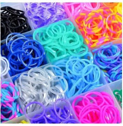Gumki do Robienia Bransoletek Mega Zestaw 4400 sztuk XXL