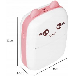 Mini Drukarka Termiczna do Zdjęć Notatek Etykiet