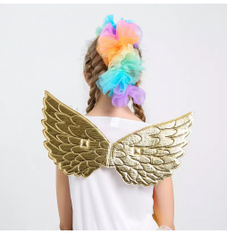 Strój Kostium UNICORN Przebranie Sukienka Skrzydła JEDNOROŻEC