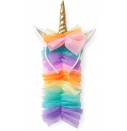 Strój Kostium UNICORN Przebranie Sukienka Skrzydła JEDNOROŻEC