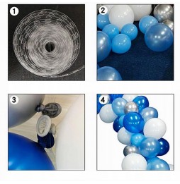 Girlanda Balonowa Zestaw Balonów Dekoracja Balony 105szt