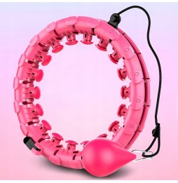 Odchudzające Hula Hop z Wypustkami i Obciążnikiem Smart