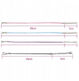 Mega Zestaw do Robienia Bransoletek Koraliki Charms Pudełko Prezent