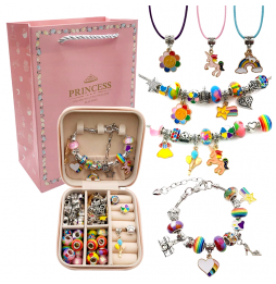 Pudełko Zestaw do Robienia Bransoletek Naszyjników