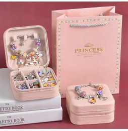 Pudełko Zestaw do Robienia Bransoletek Naszyjników