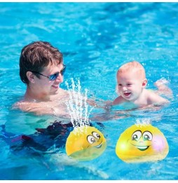 Pływająca Fontanna do Kąpieli Wanny Kula Świeci LED