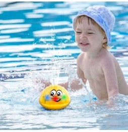 Pływająca Fontanna do Kąpieli Wanny Kula Świeci LED