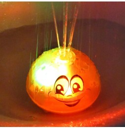 Pływająca Fontanna do Kąpieli Wanny Kula Świeci LED