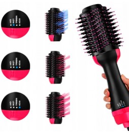 Szczotka Suszarka Prostownica Lokówka Jonizacja 4w1 1000W