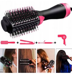 Szczotka Suszarka Prostownica Lokówka Jonizacja 4w1 1000W