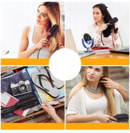 Szczotka Suszarka Prostownica Lokówka Jonizacja 4w1 1000W