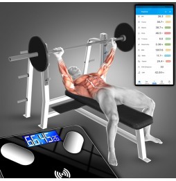 Waga Łazienkowa Elektroniczna Analityczna 180kg SMART 25w1