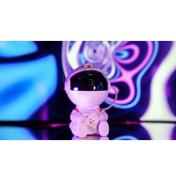Projektor Gwiazd Lampka Nocna Astronauta 8 trybów Rzutnik Laserowy LED
