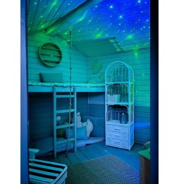 Projektor Gwiazd Lampka Nocna Astronauta 8 trybów Rzutnik Laserowy LED