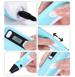 Długopis Drukarka 3D PEN Zestaw Wkłady 110m GRATIS