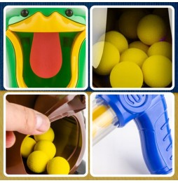 Głodna Kaczka Strzelanie do Celu 2 Pistolety Kulki Dźwięk Gra Zręcznościowa