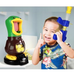 Głodna Kaczka Strzelanie do Celu 2 Pistolety Kulki Dźwięk Gra Zręcznościowa