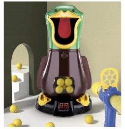 Głodna Kaczka Strzelanie do Celu 2 Pistolety Kulki Dźwięk Gra Zręcznościowa