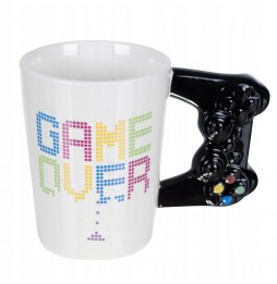 Kubek Gracza GAME OVER Pad Kontroler Prezent dla Niego Chłopaka 350ml