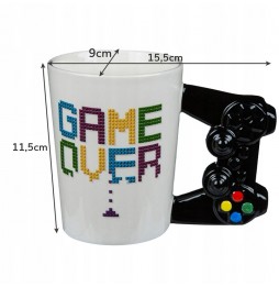 Kubek Gracza GAME OVER Pad Kontroler Prezent dla Niego Chłopaka 350ml