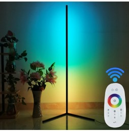 Lampa Narożna Podłogowa Stojąca Lampka Nocna RGB LED + Pilot