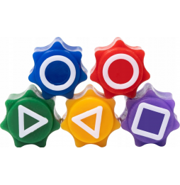 Gonggi Gong Gi Squid Game 2 Zestaw Pięciu Kostek do Gry + Pudełko