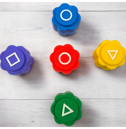 Gonggi Gong Gi Squid Game 2 Zestaw Pięciu Kostek do Gry + Pudełko