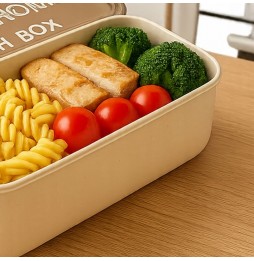 Śniadaniówka Lunchbox Pojemnik na Śniadanie Jedzenie 750ml + Sztućce