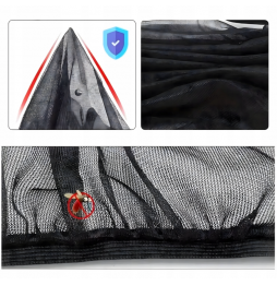 4x Moskitiera Samochodowa na Szybę Osłona Przeciwsłoneczna do Auta Zasłonki Przód Tył