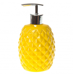 Dozownik Mydła Pojemnik na Mydło w Płynie Żel Dyspenser Ananas 200ml