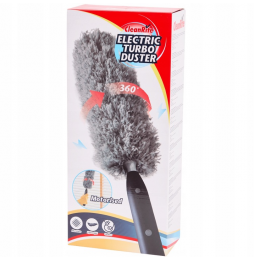 Szczotka Elektryczna do Kurzu Miotełka Bezprzewodowa Zmiotka Obrotowa 360°